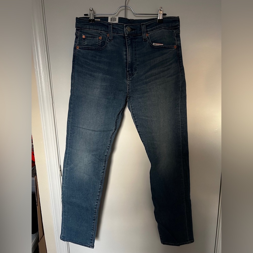 NWT Men’s Levi’s 502 Stretch Regular Taper Blue Jeans Size 32x32